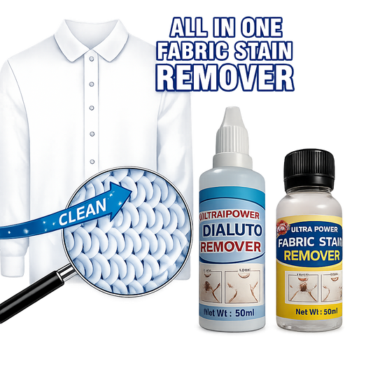 All-in-One Fabric Stain Remover (100ml) – Buy 1 Get 1 Free | Pack of 2 (50ml Each)